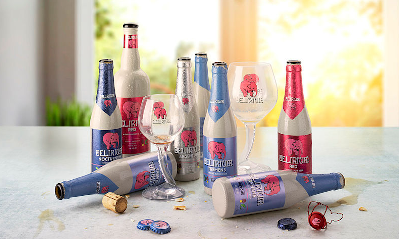 Delirium bieren gedronken